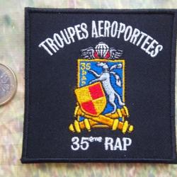 écusson collection militaire 35 ème régiment artillerie parachutiste