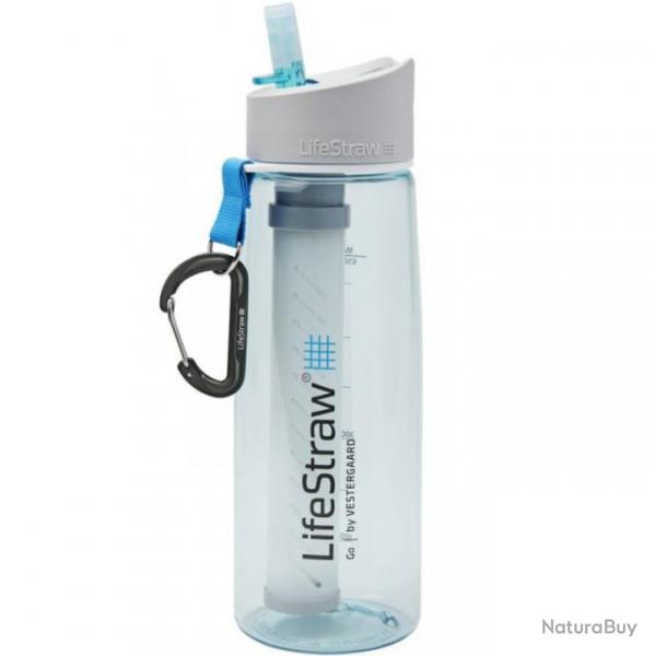 Gourde filtre  eau Lifestraw Go 650 ml Light Blue