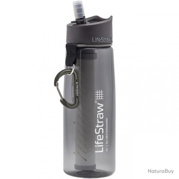 Gourde filtre  eau Lifestraw Go 650 ml Dark Gray