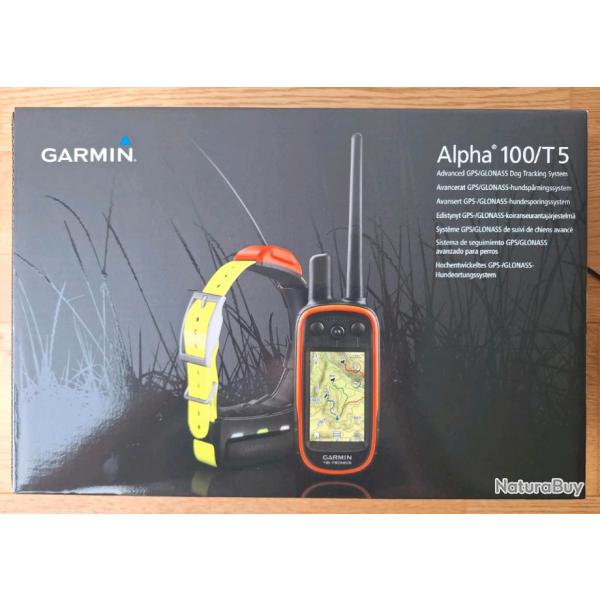 Garmin Alpha 100 avec 2x colliers T5