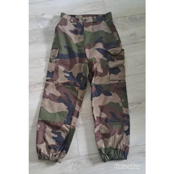 PANTALON TREILLIS F2 - CAMOUFLAGE CENTRE-EUROPE (article neuf)