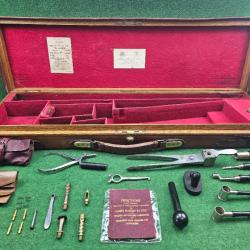 Fusil J.Purdey & Sons juxtaposé Bar-in-wood Cal.16 + mallette et accessoires