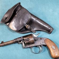 Revolver Allemand ww1 Reichrevolver 1883 + étui (série photo 1)