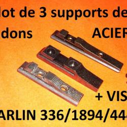 3 supports NEUFS guidon MARLIN 336 MARLIN 444 + MARLIN 1894 en ACIER - VENDU PAR JEPERCUTE (b12258)