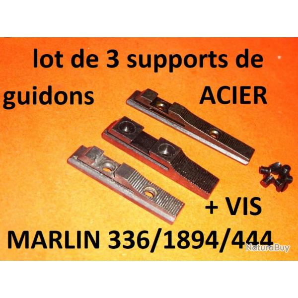 3 supports NEUFS guidon MARLIN 336 MARLIN 444 + MARLIN 1894 en ACIER - VENDU PAR JEPERCUTE (b12258)