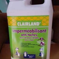 Imperméablisant 3L CLAIRLAND pour murs, terrasses, façades, ...