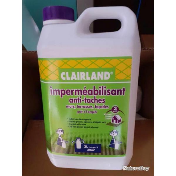 Impermablisant 3L CLAIRLAND pour murs, terrasses, faades, ...