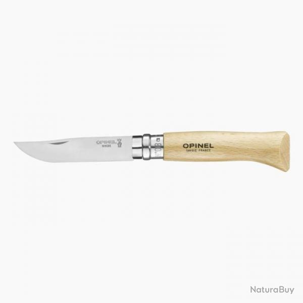 OPINEL INOX HETRE N 08 + ETUI