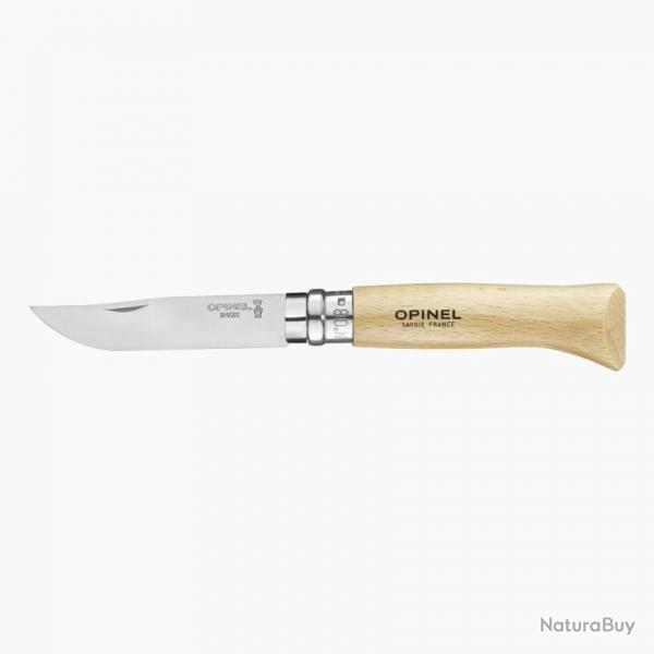 OPINEL INOX HETRE N 08 + ETUI