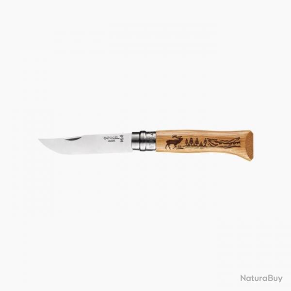 OPINEL ANIMALIA CHENE CERF N 08