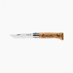 OPINEL ANIMALIA CHENE CHAMOIS N° 08