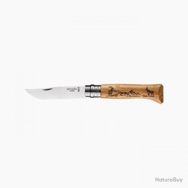 OPINEL ANIMALIA CHENE CHAMOIS N 08