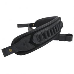 Sangle ajustable en cuir suédé  Black(12 Gauge)