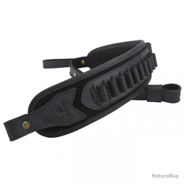 Sangle ajustable en cuir sud  Black(12 Gauge)