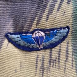 Rare insigne commando parachutiste SAS 1944 Cairo wings FFL D-Day ww2