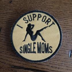 Écusson I support single moms