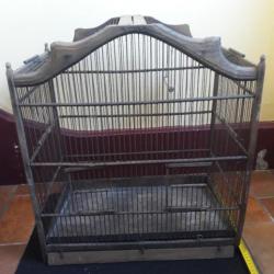 cage a oiseaux tres ancienne de style asiatique voir photos qui font office de descriptif