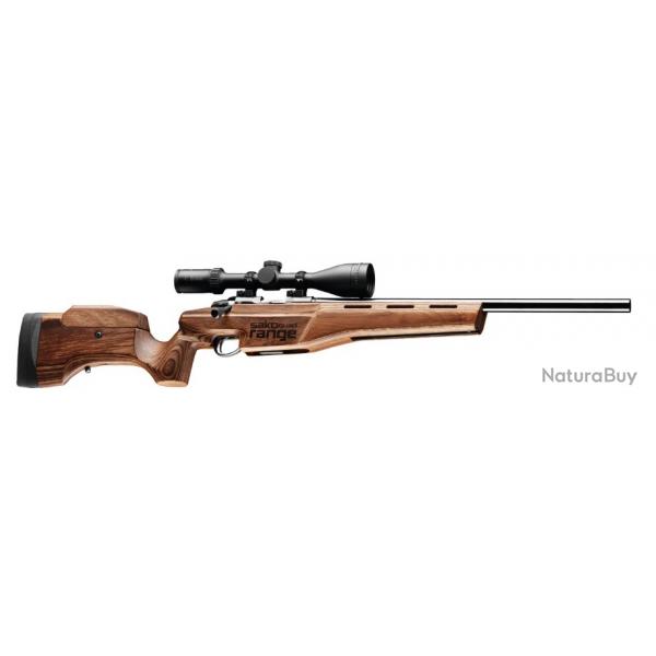 SAKO - CARABINE QUAD RANGE 17HMR 22" 56CM 5CPS NS AVEC STECHER ET FILETE 1/2-20