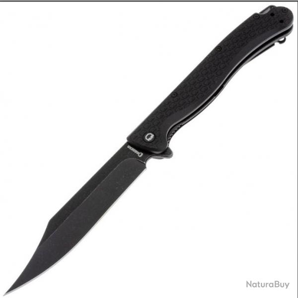 Couteau Daggerr Toothpick Black Manche FRN Lame Acier 8Cr14MoV Blk Linerlock CLip DGRTPFBKBW