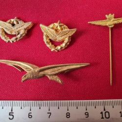 Lot insignes aviation française et RAF