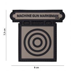 Patch 3D PVC Machine gun marksman avec velcro | 101 Inc (0001 5328)