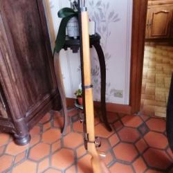 Vent carabine 22lr genre enfield avec  fût en bois très bel parfait apte au tir recup chez un uncle