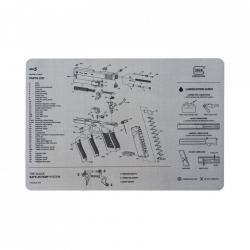 TAPIS DE DÉMONTAGE GRIS - GLOCK
