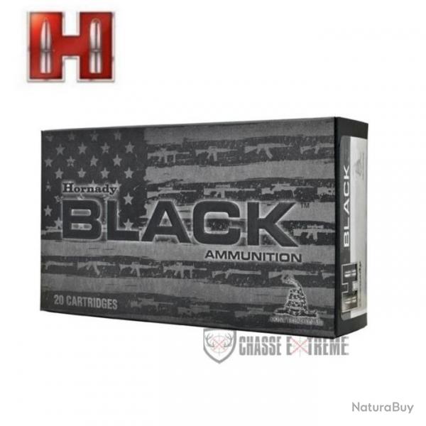 20 Munitions HORNADY Cal 7.62x39 111gr Monoflex Sbr Black