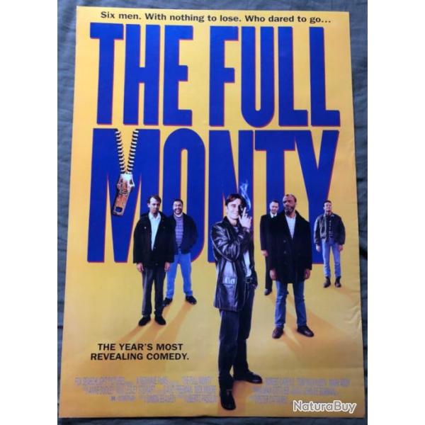 Affiche, poster, du film The Full Monty 43 x 61 cm