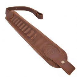 Sangle en cuir de peau de buffle Brown(30-06 45-70)