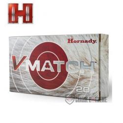 20 Munitions HORNADY V-Match Cal 6.5 Creedmoor 100Gr Eld-Vt