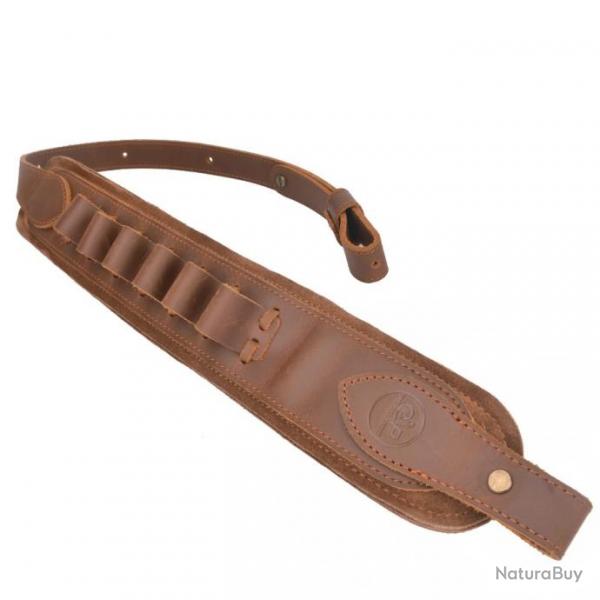 Sangle en cuir de peau de buffle Brown(12 Gauge)LIVRAISON  GRATUITE !!