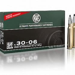 RWS Balles de chasse Speed tip pro - par boite de 20  30-06 SPRINGFIELD   165Gr