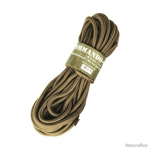 Corde Commando Mil-Tec - Coyote - 5 mm x 15 m