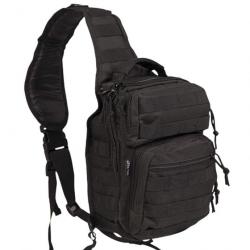 Sac à dos 1/2 jour Assault Pack Small One Strap Mil-Tec - Noir