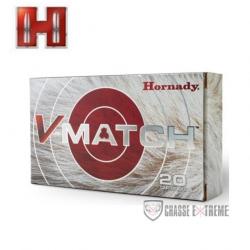 20 Munitions HORNADY V-Match Cal 6mm Arc 80Gr Eld-Vt