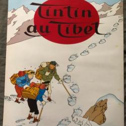 Affiche, poster, : TINTIN au Tibet 43 x 61 cm