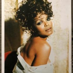 Affiche, poster, Janet Jackson.   43 x 61 cm