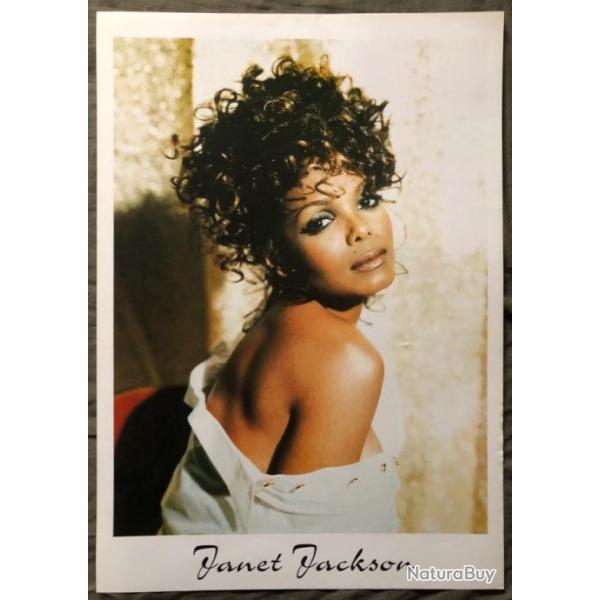 Affiche, poster, Janet Jackson.   43 x 61 cm