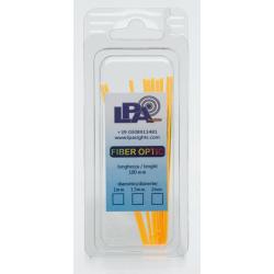 Fibre optique LPA 1 mètre - 1 mm / Jaune