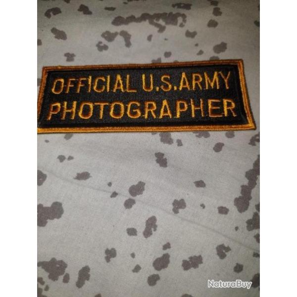 Patch tissu US  photographerA2