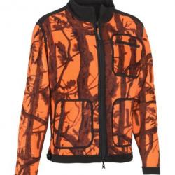 Wahoo Blouson polaire reversible Pro Hunt S CAMO BLAZE