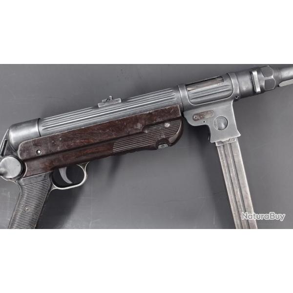 MP38 27 ERMA 1939 M.P.38 NEUTRALISATION UE 2024 MP 38 RARE ORIGINAL SUBMACHINE GUN Trs bon  2eme GM