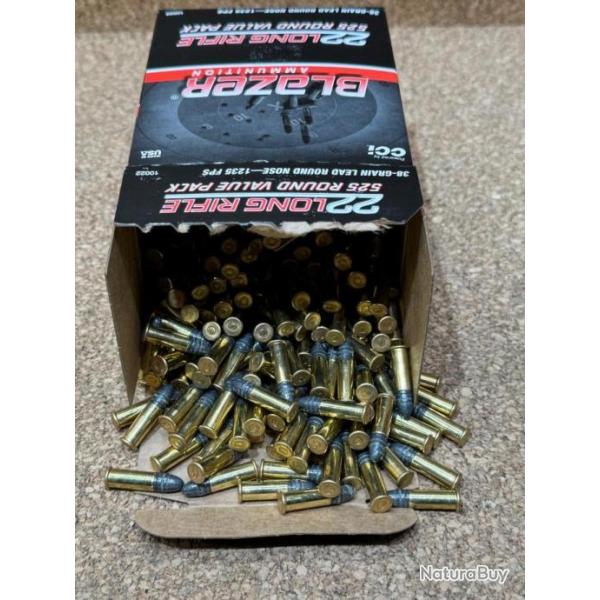 BLACK FRIDAY 1 Boite de Blazer C/22LR 38 Grains - Boite de 525 munitions