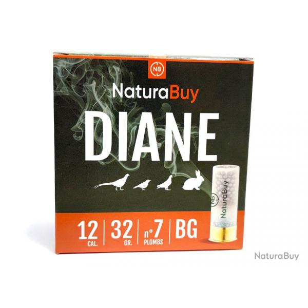 250 Cartouches NaturaBuy - Diane - 12/67 - 32gr - Plomb n7