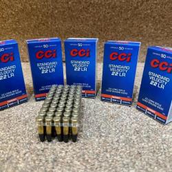 BLACK FRIDAY 250 CCI C/22LR Standard Velocity 40 Grains -5  Boites de 50