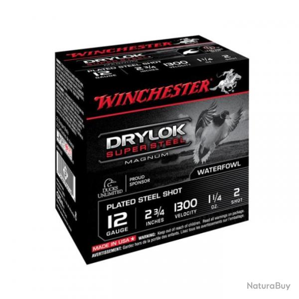 Cartouches Winchester Drylok 35 g Cal. 12 70 Par 1