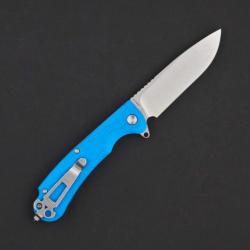 Couteau Daggerr Wocket Blue Manche FRN Lame Acier 8Cr14MoV Linerlock Clip DGRWKFBLSW