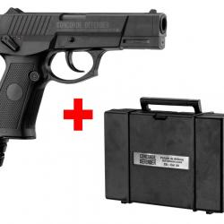 PACK PISTOLET CONCORDE DEFENDER C02 CAL 50