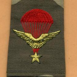 Passant d´épaule du 1er RCP  -  1er Régiment de Chasseurs Parachutistes